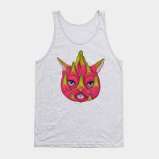 Dragon fruit cat Tank Top